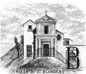 Chiesa di S. Blandano (disegno del 1883)