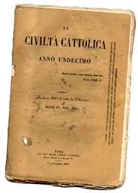 La Civiltà Cattolica del 13 settembre 1860
