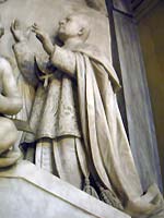 Giuseppe Prinzi, mausoleo del Card. Antonino De Luca, Roma