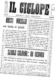 Il Ciclope, n.3 del 29.1.1950