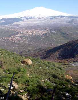 Il versante Nord-Ovest dell'Etna, «'a muntagna»
