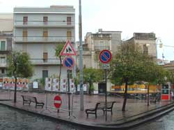 La vecchia Piazza Sedalieri, foto G. Longhitano