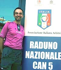 Nunzio Saitta, arbitro nazionale CAN5