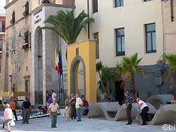 UNO SCORCIO DELLA NUOVA PIAZZA SPEDALIERI