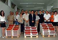 I produttori di fragole nella nuova sede