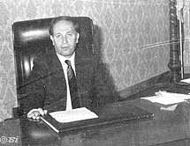 Pino Firrarello, sindaco di Bronte nel Settembre 1984