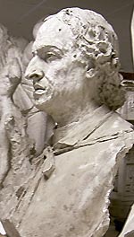 Nicola Spedalieri, busto in gesso di M. La Spina