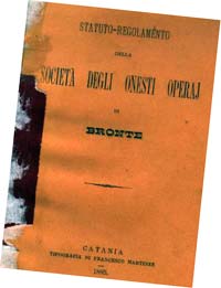 Statuto dela Societ degli onesti operai (1885)